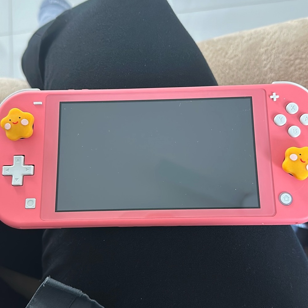 New  pink Nintendo switch light